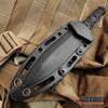 Hunting Knife Tactical Knife Survival Knife 8" Fixed Blade Knife w/ Molle Compatible Pressure Retention Sheath Camping Accessories Survival Kit Survival Gear Tactical Gear 79965 (Desert Tan) view 4