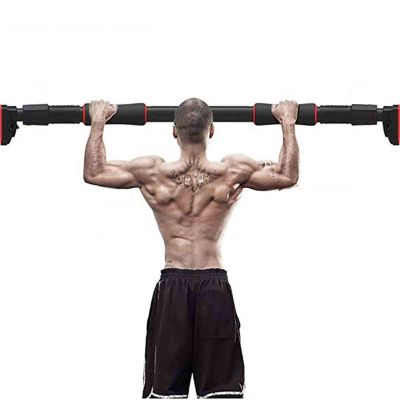 Pull-Up Bars AGYH Portable Horizontal Bar, Safe and Non-Slip Pull-up Bar, Punch-Free Installation Distance 116-145cm / 45.66-57.08in, Load 250 Kg/551lbs
