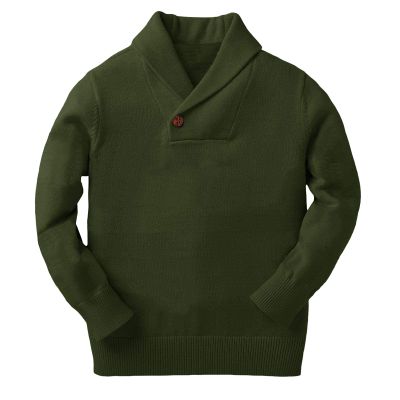 Ryannology Toddler Baby Boys Girls Sweater Shawl-Collar V Neck Pullover Sweaters Cable Kintted Photoshoot Outfits