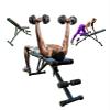 Athletic Bar XL Adjustable Bench, Utility Weight Professional Class Bench Full Body Workout- Multi-Purpose Foldable Incline / Decline Bench ( Black ) view 1
