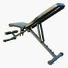 Athletic Bar XL Adjustable Bench, Utility Weight Professional Class Bench Full Body Workout- Multi-Purpose Foldable Incline / Decline Bench ( Black ) view 3