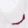 Gempires Rainbow Moonstone Crystal Necklace New Beginning Gemstone Jewelry Hypoallergenic 18 Inch Silver Plated June Birthstone Necklaces For Women view 4