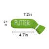 Scott Edward Blade Putter Cover Knitted, 1 Piece in Pack, Fits Golf Blade Putters Cute and Soft (Lime Green) view 4