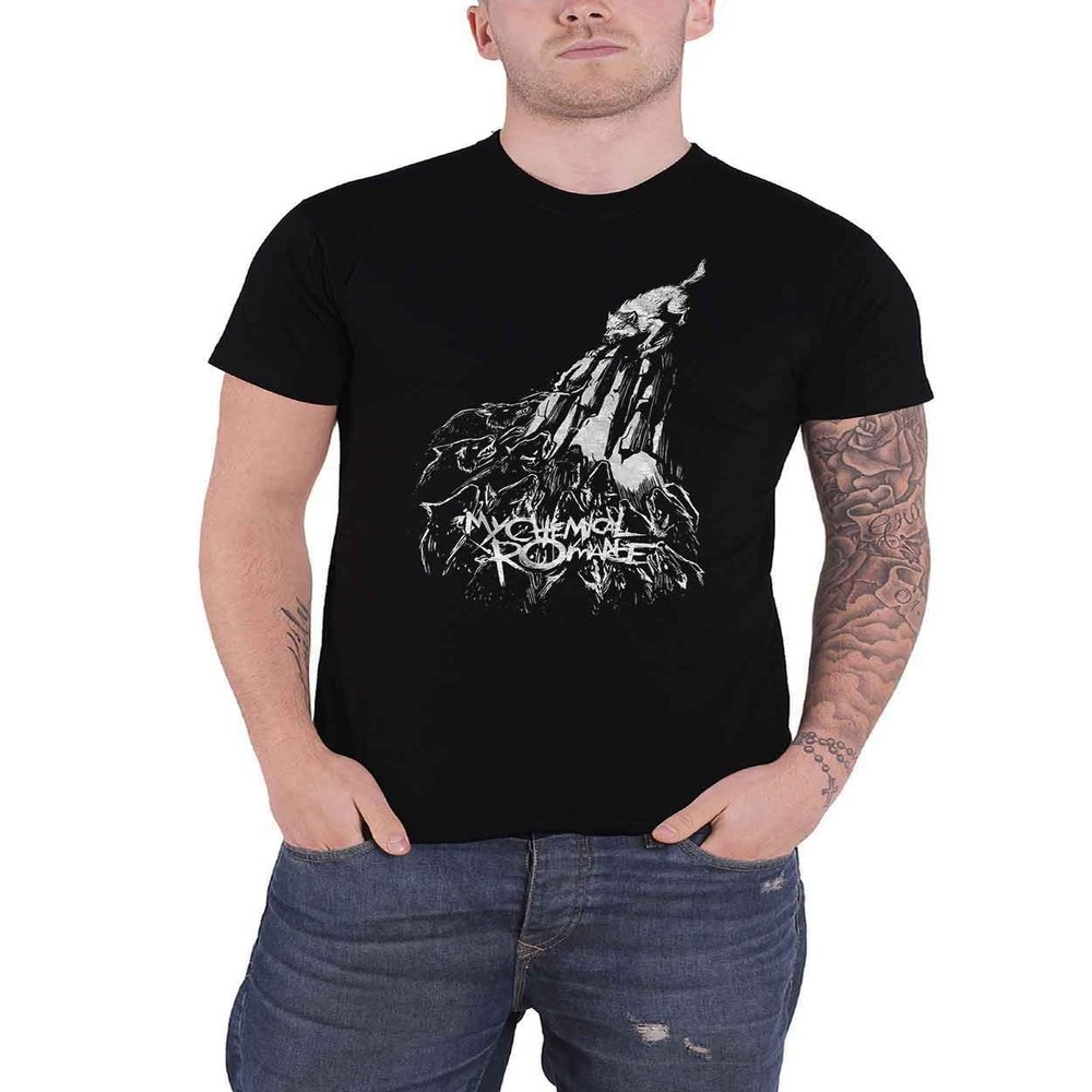 My Chemical Romance Unisex Tee: The Pack - Large - Black