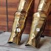 Nautical-Mart Gothic Leg Guard - Thigh and Knee - Armor Set (Leg Armor) view 1