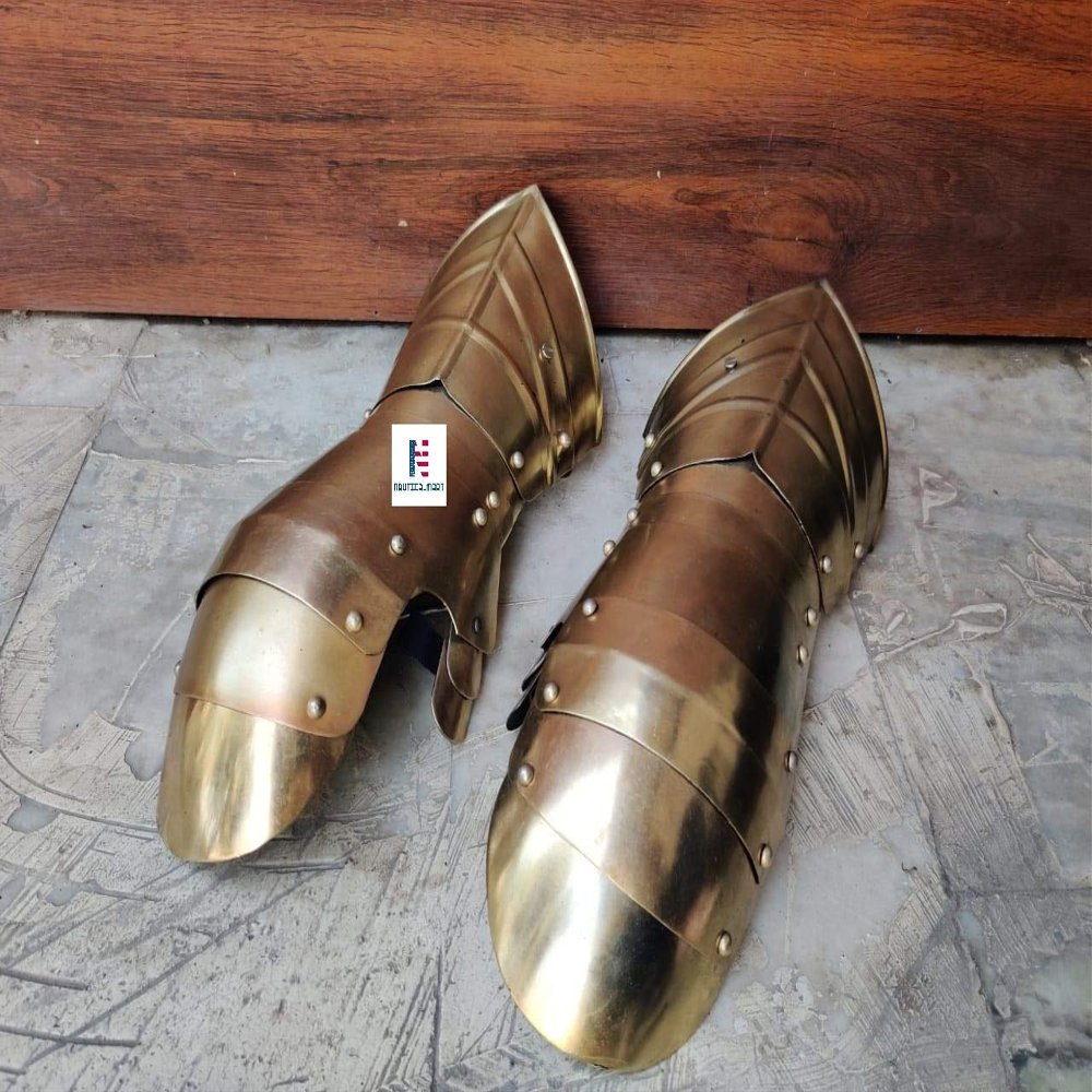 Nautical-Mart Medieval Warrior Steel Gothic Knight Style Warrior Functional Gauntlets (Gauntlets)