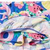 Amazon Essentials Girls' Knitted Ruffle Scooter Skirts (Previously Spotted Zebra), Pack of 3, Deep Blue Fruit/Doodles Print/Pink, Large view 3