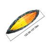 Kayak Canoe Cover, Waterproof Boat Storage Dust Cover Waterproof & UV Resistant (Camouflage, 10.2-11.5ft) view 4
