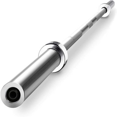 Olympic Training Barbell Bar, Super Curl Bar 4Ft/4.9Ft/7.2Ft with Copper Sleeve Multifunctional Barbell for Home Gym Weightlifting and Power Lifting (7.2 Ft Olympic Bar)