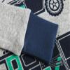 Dolphin&Fish Boys Pajamas Car Kids Sleepwear Toddler Clothes Sets Size 7 Green Gray view 4