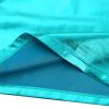 Agoky Girls Shiny Metallic Ballet Dance Tank Tops Sleeveless Jazz Hip Hop Dance Tops Latin Dance Costume Ballerina Dancewear Lake Blue 8 Years view 4
