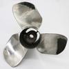 Flish Propeller OEM Upgrade 3 or 4 Blades Stainless Steel Outboard Propeller fit BRP,Johnson,EVINRUDE,OMC Stern Drive 40-50HP,13 Spline Tooth, RH (11 5/8 x 11 (5031623)) view 1
