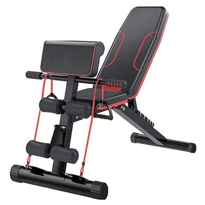 du hui shop Adjustable Weight Bench - Utility Dumbbell Benches for Full Body Workout, Foldable Workout Bench Sit Up Ab Workout,Abdominal Trainer Bench, Foldable Incline/Flat/Decline Bench