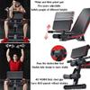 du hui shop Adjustable Weight Bench - Utility Dumbbell Benches for Full Body Workout, Foldable Workout Bench Sit Up Ab Workout,Abdominal Trainer Bench, Foldable Incline/Flat/Decline Bench view 4