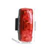 Tail Light Rear Light Safety Flashlight Waterproof Electromagnetic Induction Tail Light Mini Tail Light view 3