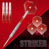 Unicorn Steel Tip Professional Darts Set | Core Striker Series Style 3 | 80% Natural Tungsten Barrels | 24 g view 2
