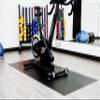 G-Floor Premium 36" x 84" Midnight Black Vinyl Exercise Equipment Mat - Waterproof and Scratch-Resistant Mat for Home Gyms and Beyond view 1
