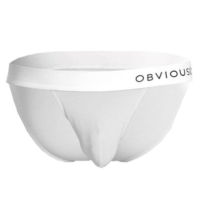 Obviously PrimeMan - Bikini Brief - White - Large