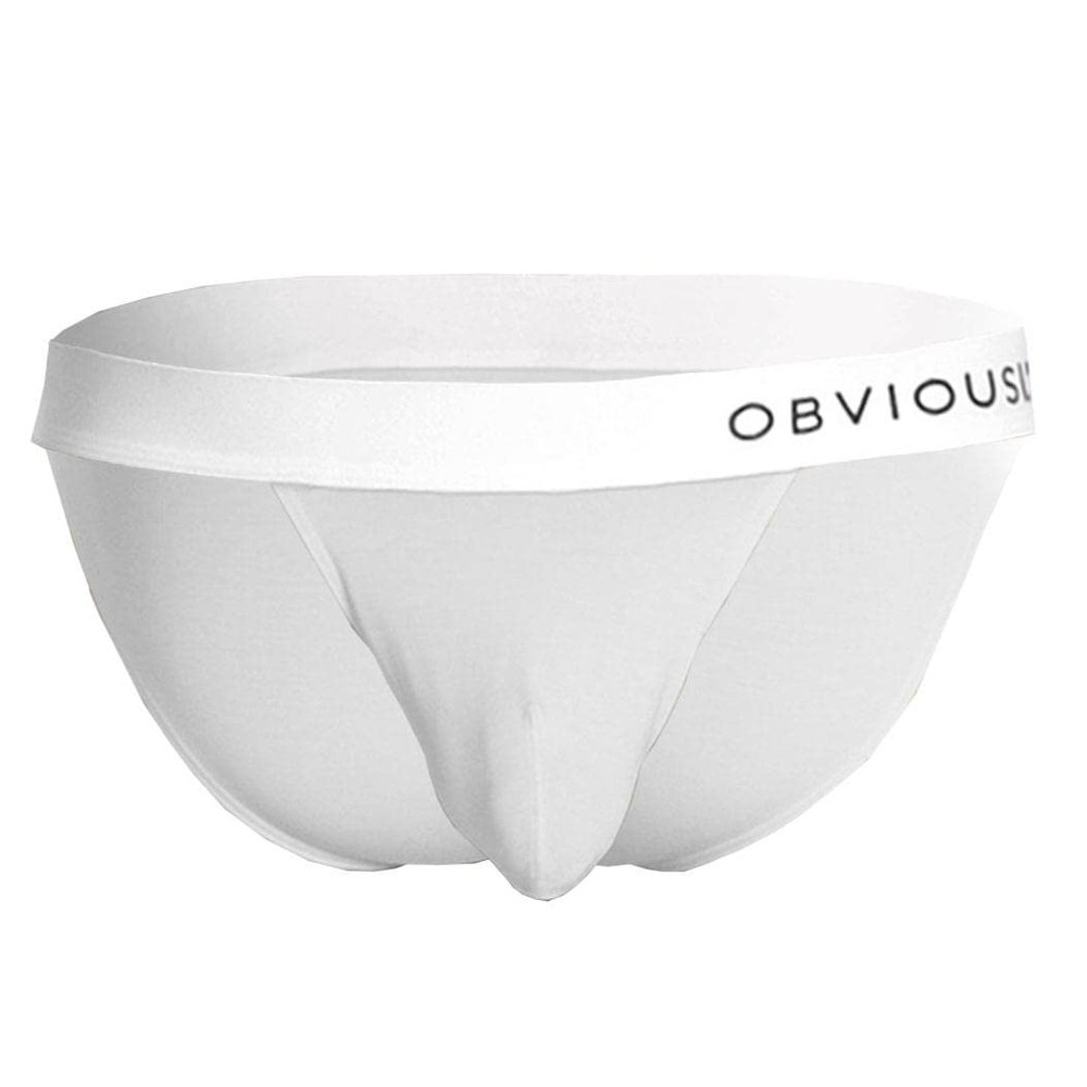 Obviously PrimeMan - Bikini Brief - White - Large