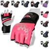 MMA Glove, Kickboxing Gloves, Sparring Gloves, Training Equipment, Fighting Glove for Mixed Martial-Arts, Adults Men & Women by BeSmart (Pink, Small) view 1