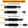 Club Car Front and Rear Shocks for Golf Cart - DS & E 1988-up, Precedent G&E 2004-up (2 Front + 2 Rear) - Replace OEM: 1014235, 1014236, 1010991, 1015813, 1013164 view 3