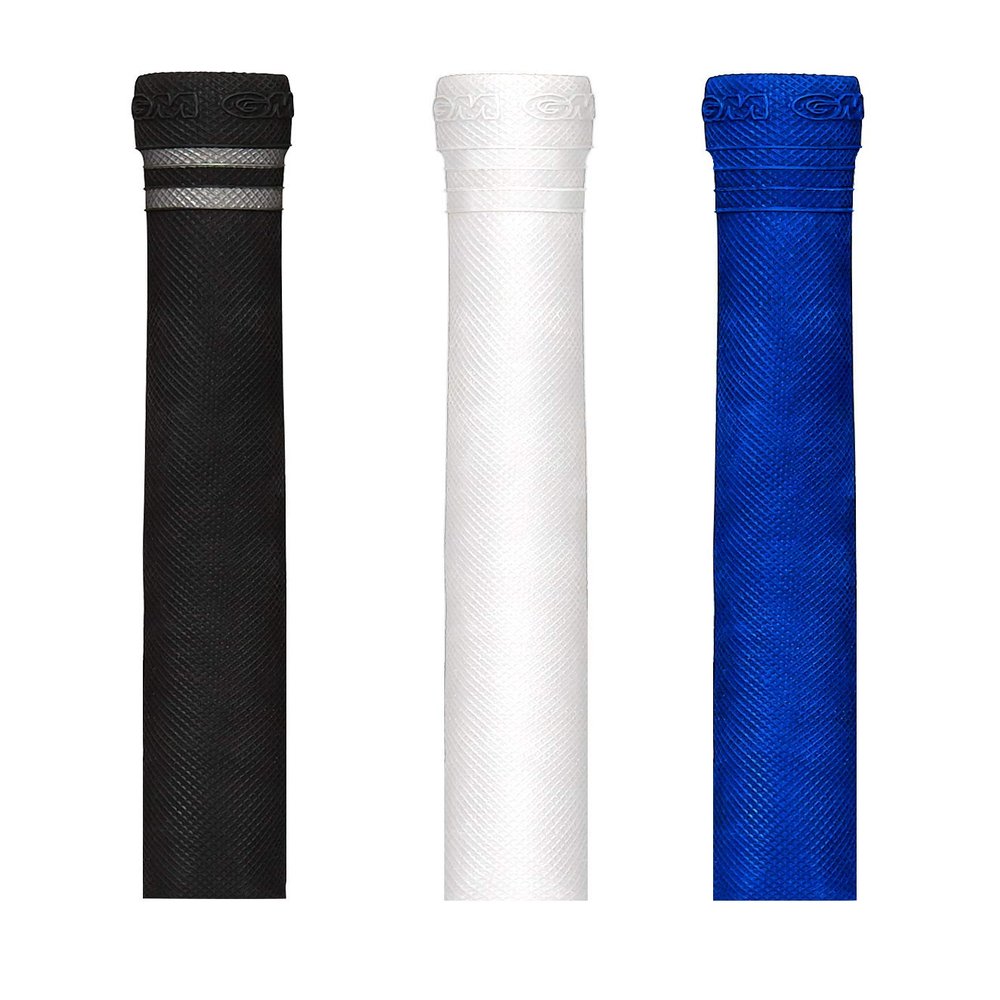 Gunn & Moore GM Official PRO-LITE Premium Rubber Cricket Bat Grips, 1 Grip, White, 12 Inches, Full Size