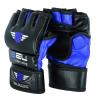 MMA Glove, Kickboxing Gloves, Sparring Gloves, Training Equipment, Fighting Glove for Mixed Martial-Arts, Adults Men & Women by BeSmart (Blue, Large) view 2