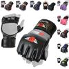 MMA Glove, Kickboxing Gloves, Sparring Gloves, Training Equipment, Fighting Glove for Mixed Martial-Arts, Adults Men & Women by BeSmart (Gray, X-Large) view 1