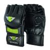 MMA Glove, Kickboxing Gloves, Sparring Gloves, Training Equipment, Fighting Glove for Mixed Martial-Arts, Adults Men & Women by BeSmart (Green Mesh, Large) view 2