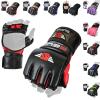 MMA Glove, Kickboxing Gloves, Sparring Gloves, Training Equipment, Fighting Glove for Mixed Martial-Arts, Adults Men & Women by BeSmart (Red, Large) view 1
