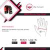 MMA Glove, Kickboxing Gloves, Sparring Gloves, Training Equipment, Fighting Glove for Mixed Martial-Arts, Adults Men & Women by BeSmart (Red, Large) view 3