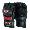 MMA Glove, Kickboxing Gloves, Sparring Gloves, Training Equipment, Fighting Glove for Mixed Martial-Arts, Adults Men & Women by BeSmart (Red Mesh, Small) view 2