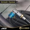 JACO Lightning Bike Tire Gauge Kit | with ElitePro Digital Pressure Gauge (200 PSI) and Lightning L3-Series Air Chuck (Presta & Schrader) view 4
