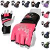 MMA Glove, Kickboxing Gloves, Sparring Gloves, Training Equipment, Fighting Glove for Mixed Martial-Arts, Adults Men & Women by BeSmart (Pink, Large) view 1