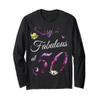50 Year Old Sassy & Fabulous Floral 1975 50th Birthday Gift Long Sleeve T-Shirt view 1