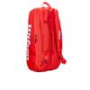 Wilson Super Tour Tennis Racket Bag - Red/White, Holds up to 6 Rackets view 2