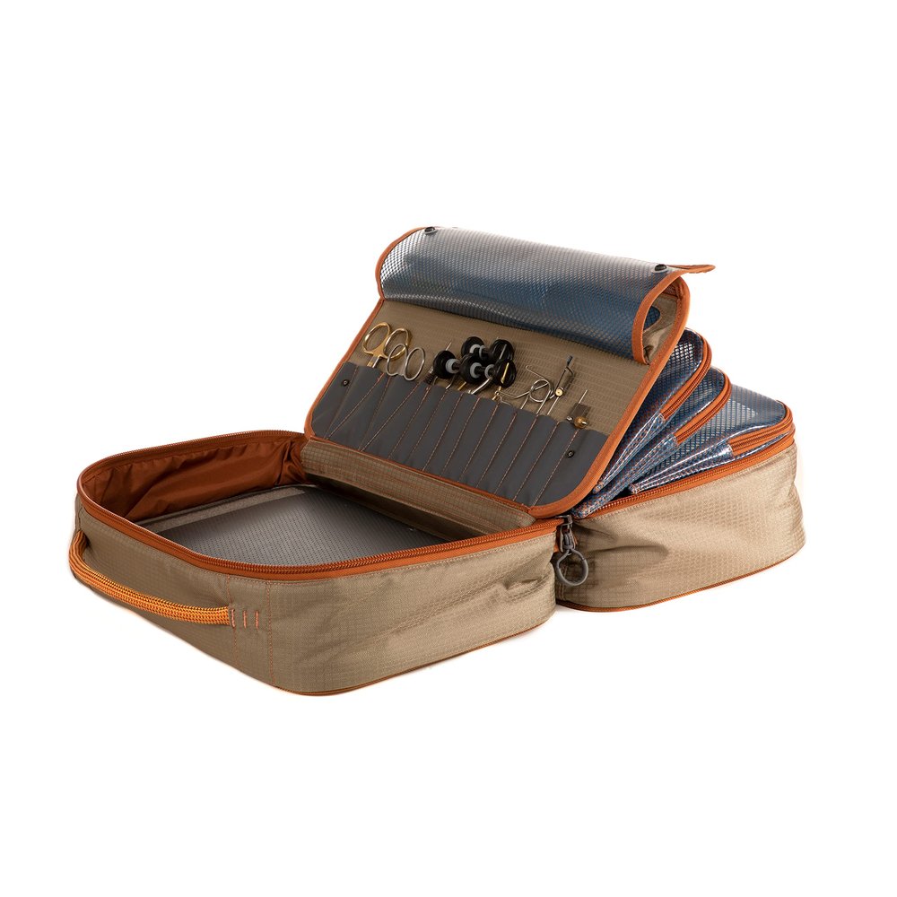 fishpond Tailwater Fly Tying Kit | Fly Tying Storage | Fly Tying Travel Case | Fly Tying Organizer