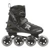 ROCES Men's Pic Tif Outdoor Breathable Fitness Comfort 4 80mm Wheels Racing Inline Skates with Memory Buckle, Easy Entry Boots, Glass Fiber Reinforced Shell & Aluminum Frame, Black/Light Gray, 10 view 1