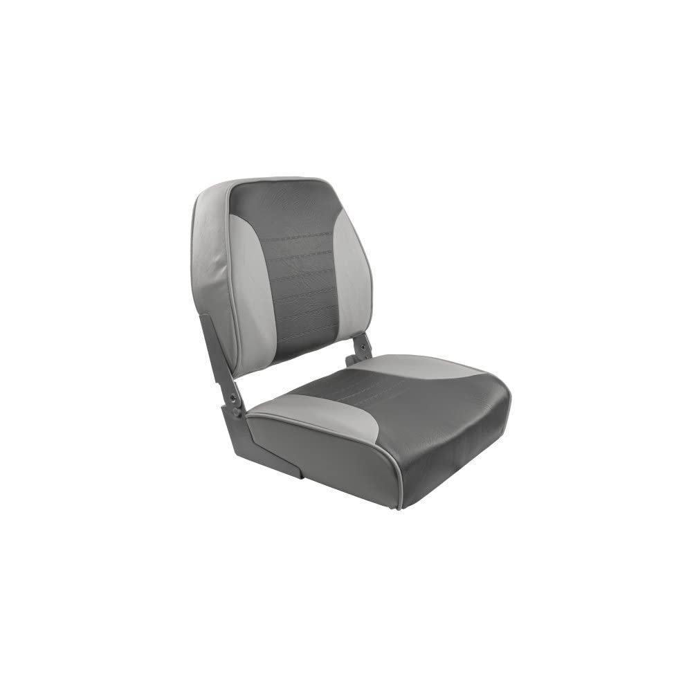 Springfield 1040653 Economy Folding Seat - Gray/Charcoal