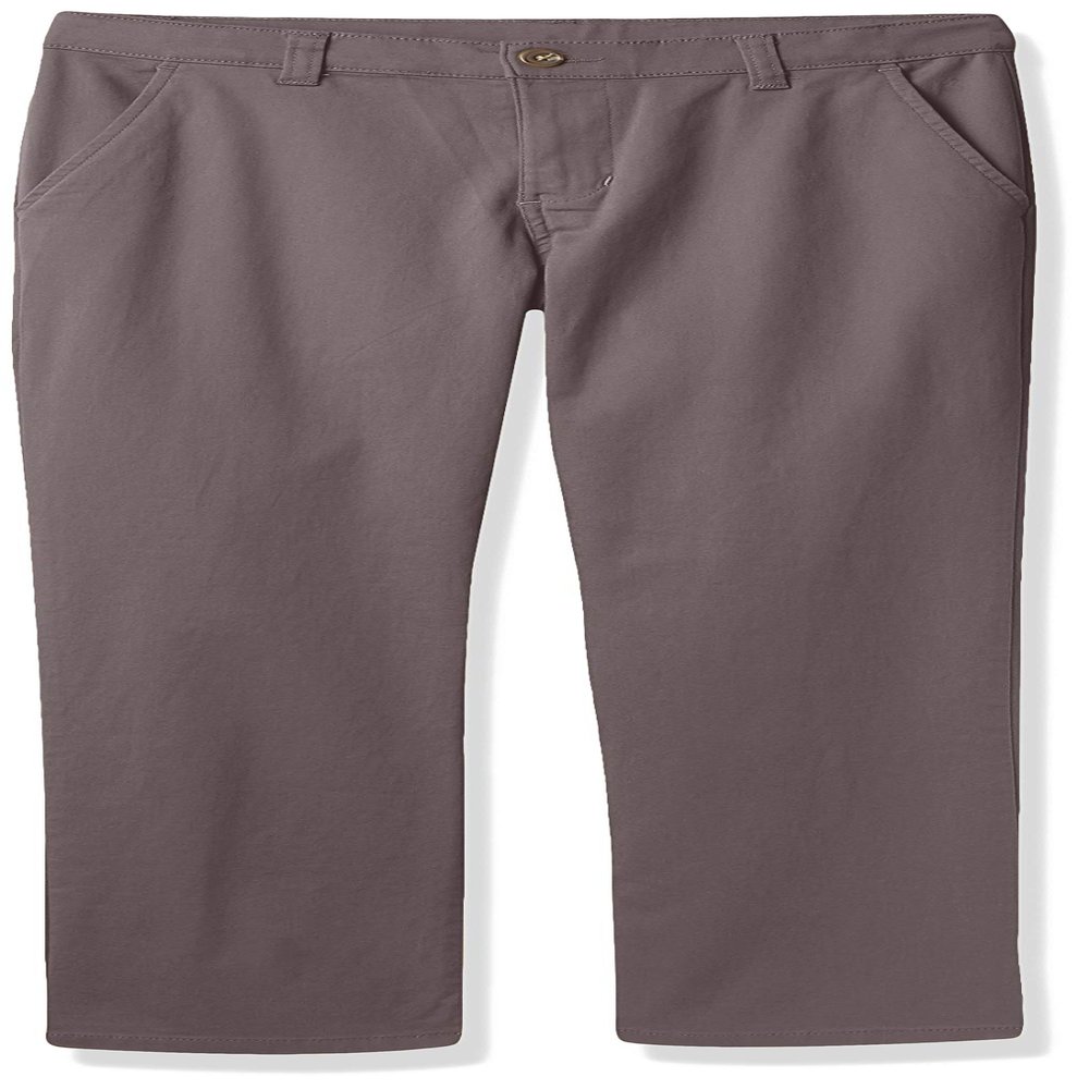 Chaps Big Boys School Uniform Twill Pull-on Pants, Grey, 20