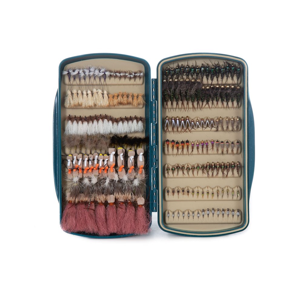 fishpond Tacky Pescador Fly Box | Medium Baja Blue | Waterproof Fly Fishing Fly Box | Tacky Fly Boxes for Fly Fishing