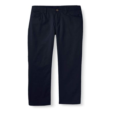 Chaps Boys School Uniform Stretch Twill 5 Pocket Pant, Navy, 4