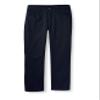 Chaps Boys School Uniform Stretch Twill 5 Pocket Pant, Navy, 4 view 1