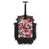 Boombah Rolling Superpack Baseball/Softball Gear Bag - 23-1/2" x 13-1/2" x 9-1/2" - Digital Camo Black/Red - Telescopic Handle - Holds 4 Bats - Wheeled Version view 2