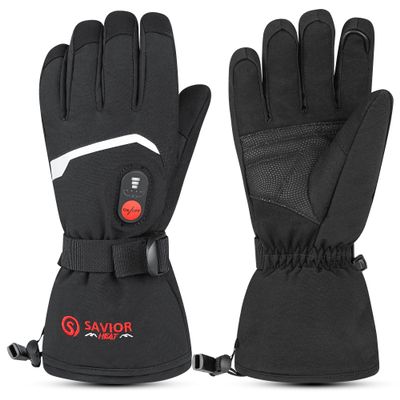 SAVIOR HEAT Heated Gloves Men Women Rechargeable 7.4V Heating Gloves