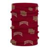 University of Denver Pioneers Maroon Logo Design Neck Gaiters for Men and Women - Four Way Stretch Fabric Breathable Neck Warmer view 2