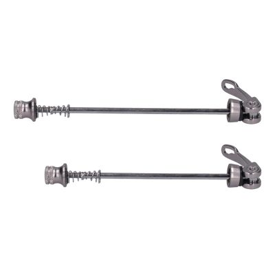 Quick Release Skewers, Front & Rear, Pack of 2, for Mountain Biking, Road Biking, City Cycling, and Long-Distance Travel