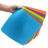 Eco Walker 12inch Flat Square Spot Marker Multi-Color Exercise Kids Floor Playmat view 1