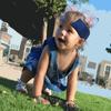 Protective Headband for Toddlers by Forcefield  - Black Ultra JR Spiritwear XS - Impact Tested CEII PPE Safety Certified view 2