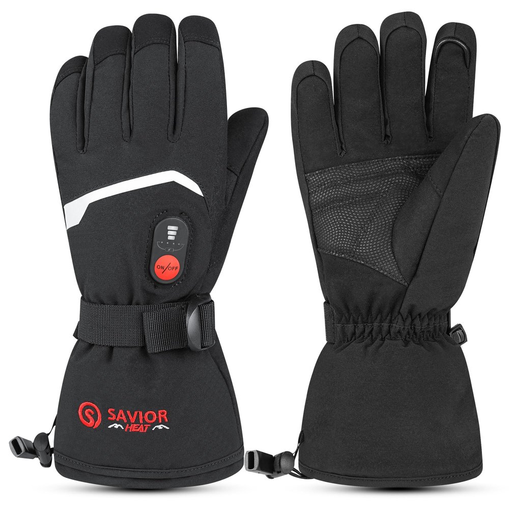 SAVIOR HEAT Heated Gloves Men Women Rechargeable 7.4V Heating Gloves